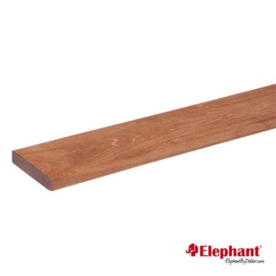 Elephant waterkering plank Azobé hardhout 10x100mm gezaagd >