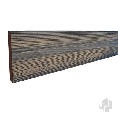 Eva-Last afdekprofiel/plint houtcomposiet FSC 11x71x3000mm Apex Driftwood Dark tbv terras