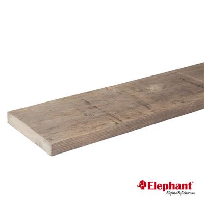 Elephant steigerplank vintage look Vuren PEFC 32x200mm betongrijs geverfd >