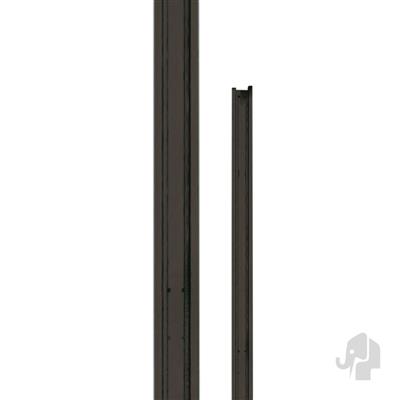 Aluminium deurstopper "Design" 1800mm [antraciet gepoedercoat] bc