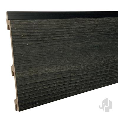 Eva-Last Coal Black FSC Apex composiet blinde gevelbekleding Stripes XL 24,5x152(163)x5900mm