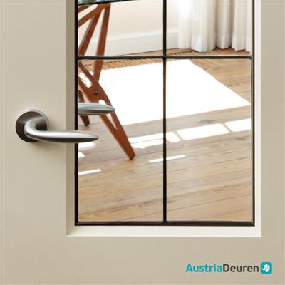 FSC binnendeur "Balance" Fresno Torino glas/lood 93x231,5cm Opdek rechts [wit voorbehandeld] >>