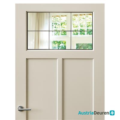 Blank vlak glas tbv Laren/Doorn 73x231,5cm >>