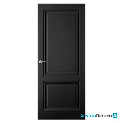 FSC binnendeur "Classic black" Bloemendaal 78x211,5cm stomp [zwart voorbeh.]