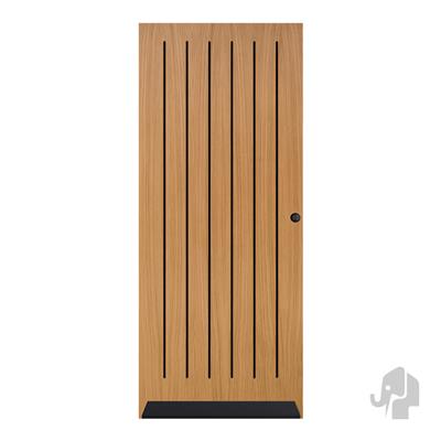 FSC IsoTherm voordeur "Morzine" 93x211,5cm [transparant voorbehandeld]