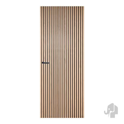 FSC binnendeur "Roble Legno" Rayas 83x201,5cm stomp rechts [transparant afgelakt]