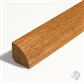 Hardhout kwartrond 14x14mm >>