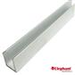 Aluminium U-profiel 15x15mm sponning 10mm [blank geanodiseerd] bc >