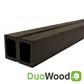 DuoWood onderbalk houtcomposiet 40x60x2900mm kleur Lava >