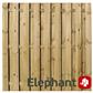Elephant schutting XL verduurzaamd Grenen FSC 39x2000x2000mm 17 planks vlak geschaafd