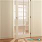 FSC binnendeur "Balance" Fremont blank vlak glas 83x211,5cm Opdek rechts [hoogwaardig voorgelakt] >