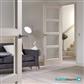 FSC binnendeur "Balance" Jersey blank vlak glas 88x211,5cm Opdek rechts [hoogwaardig voorgelakt] >