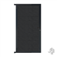 Elephant tuindeur kit Mix&Match aluminium zwart 40x900x1800mm zwart gepoedercoat+krukken/slot/besl