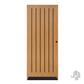 FSC IsoTherm voordeur "Morzine" 93x211,5cm [transparant voorbehandeld]